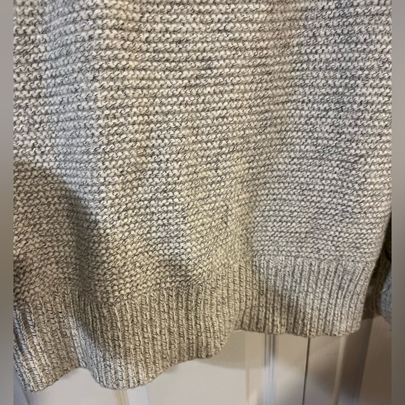 Banana Republic Men’s Chunky Knit Cardigans Grey & Cream Size M Bundle of Two - Picture 4 of 13
